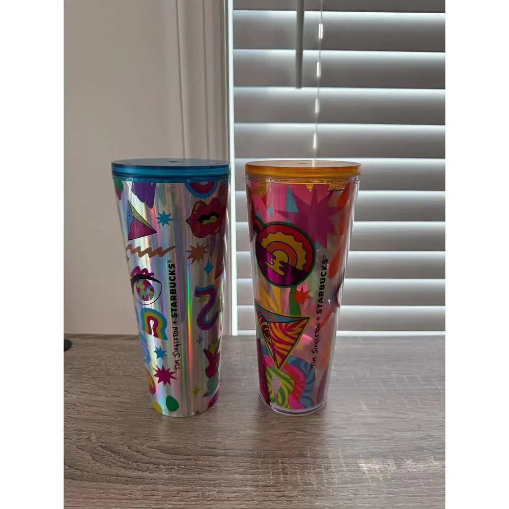 Set of 2 STARBUCKS Venti Cold Tumblers